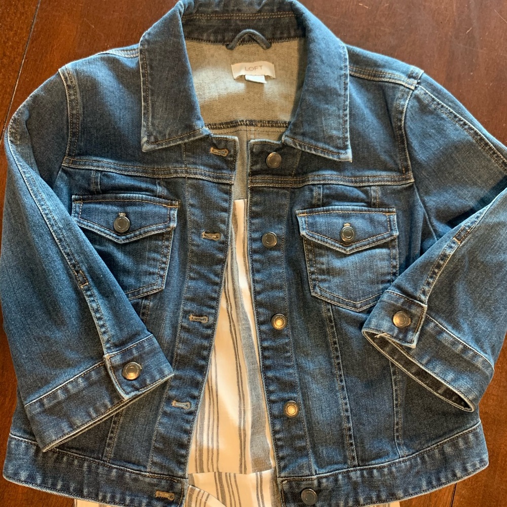 Ann Taylor Loft Women’s Jean Jacket